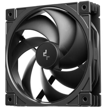 Deepcool Datora ventilators FD12 V2 R-FD12V2-BKNPN1-G, 120mm, 500-2500rpm, 79.89cfm, 35.66dBA, PWM atbalsts, hidro gultņi (R-FD12V2-BKNPN1-G)