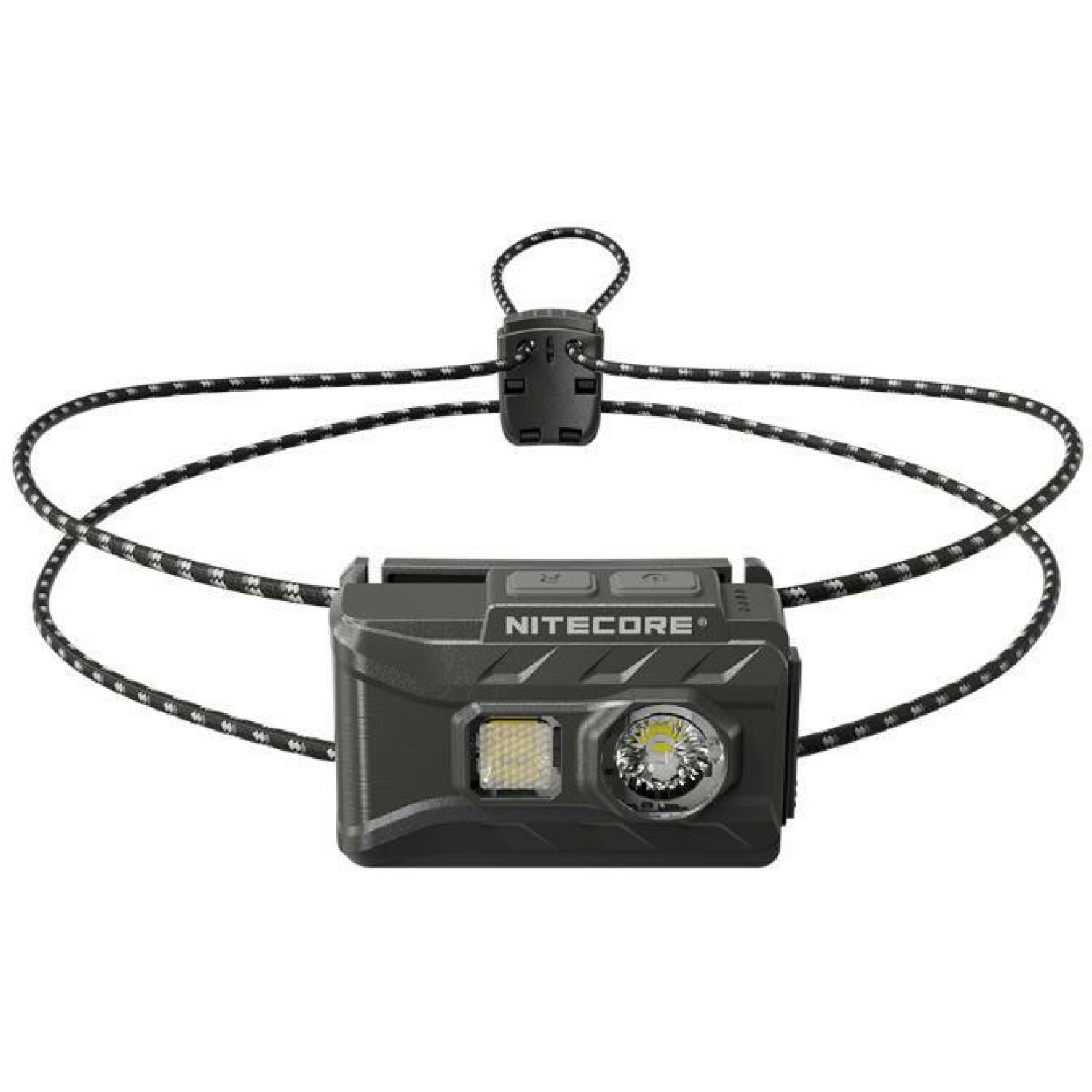 Nitecore Galvas lampa NU20CLASSIC 360 lm, LED, 1 lampa, IP66, 1 m, 500 mAh, USB uzlāde, melna (NU20CLASSIC)
