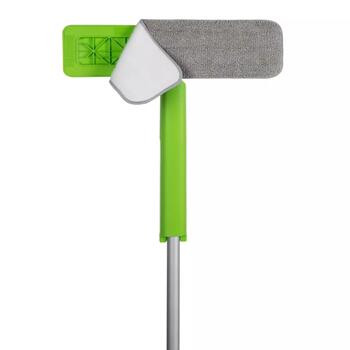 Sauber 24801029 maināmā lupata grīdas birstei ar smidzinātāju, 40cm (24801029)