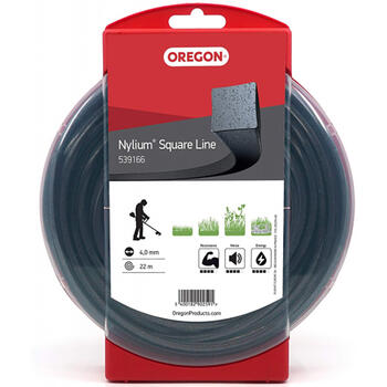 Триммерный шнур Nylium Squareline 4,0 мм x 22 м 539166 OREGON (539166)