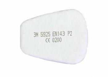 3M T5925 putekļu filtrs P2 pusmaskai, pāris, 0.003 kg (T5925)