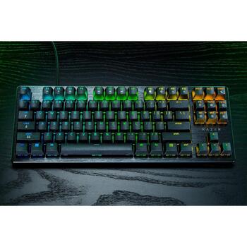 Razer Huntsman V3 HE Magnetic Tenkeyless 8KHz RZ03-05920100-R3M1, spēļu tastatūra, TKL, 8000Hz, USB-C, RGB Chroma (RZ03-05920100-R3M1)