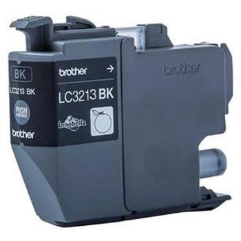 Brother чернильный картридж LC3213BK, черный, 400 страниц ISO/IEC 24711, струйный, оригинальный, 1 шт (LC3213BK)