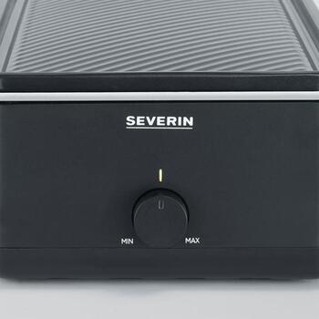 Severin RG 2365 электрический настольный гриль, 1300 Вт, 48x24 см, антипригарный, металл, черный, слив жира (2365)