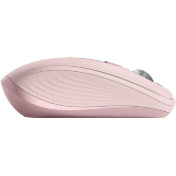 Logitech USB datorpele, MX 3S, 910-006931, 8000 DPI, 6 pogas, rozā, Bluetooth, uzlādējams, kluss klikšķis (910-006931)