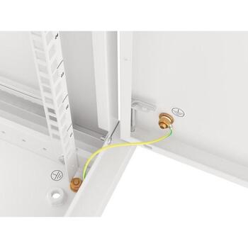Lanberg серверный шкаф WF01-6412-00S, 60 см, 45 см, 12U, IP20, металл, замок, для самостоятельной сборки (WF01-6412-00S)