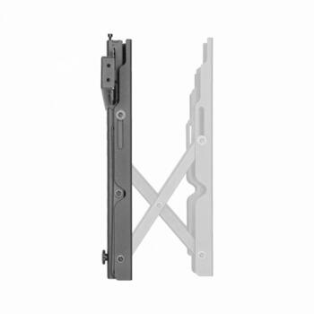 Sbox TV turētājs LVW02-46F, 37-70/45kg, VESA 200x200-600x400, fiksēts, melns, tērauds (LVW02-46F)