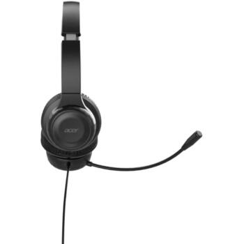 Acer Офисные наушники GP.HDS11.02D, 32Ω, 20-20kHz, Микрофон с держателем, 30 мм динамические драйверы (GP.HDS11.02D)