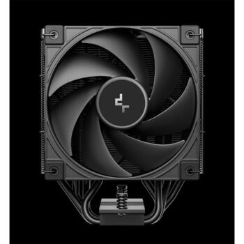 Deepcool Водяное охлаждение AK400 G2 R-AK400G2-BKNNMN-GJD, 63.4 cfm, 31.45 dBA, 1 вентилятор, 4 тепловые трубки, HDB подшипник (R-AK400G2-BKNNMN-GJD)