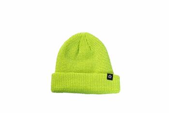 Зимняя шапка NEON HOGERT HT5K496 100% акрил, отражающая нить, желтая, уни (HT5K496)