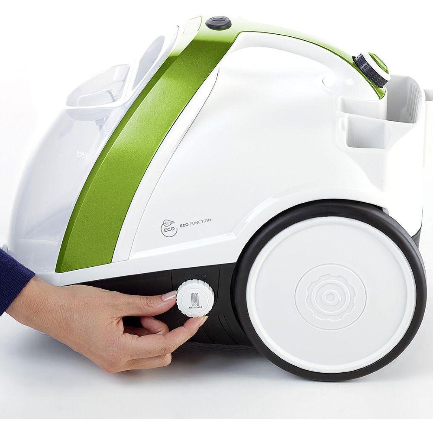 Polti tvaika tīrītājs PTEU0317 Smart 110 Eco, 1500W, 4bar, 2L, 110g/min, 120s, ECO funkcija, VaporForce birste (PTEU0317)
