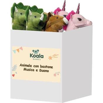 Koala Games G2587 Plush With Stick & Sound (Random) (G2587)