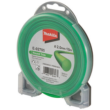 Шнур триммерный круглый 2.0мм x 15м E-02705 MAKITA (E-02705)