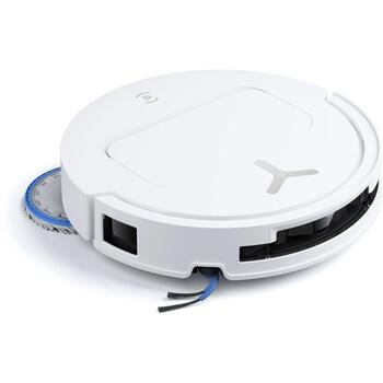 Ecovacs робот-пылесос DEEBOT T50 OMNI Gen3, 25000 Па, 5200 мАч, 210 мин, влажная и сухая уборка, белый (DEEBOT T50 Gen3 Wh)