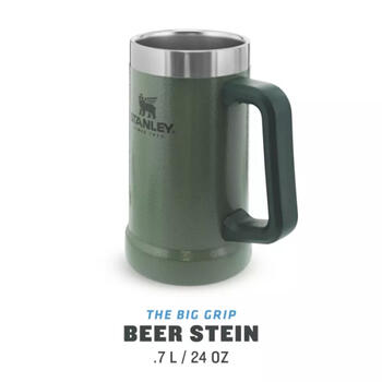 Stanley® Пивная кружка Adventure The Big Grip 2802874033, 0,7л, нержавеющая сталь, вакуумная изоляция, без BPA (2802874033)
