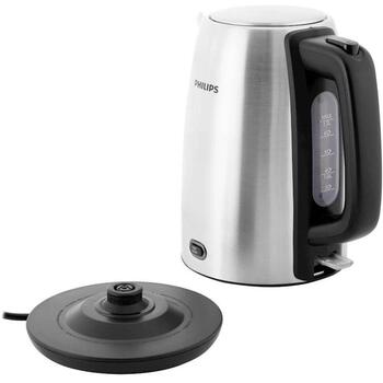 Philips Чайник HD9353/90, 1740 Вт, 1.7 Л, нержавеющая сталь, 360° поворотная база, автоматическое отключение (HD9353/90)