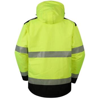 Hi-vis ziemas jaka Arizona CL2, dzeltena/melna, 4XL, Pesso (ARIZONA-4XL&PESSO)