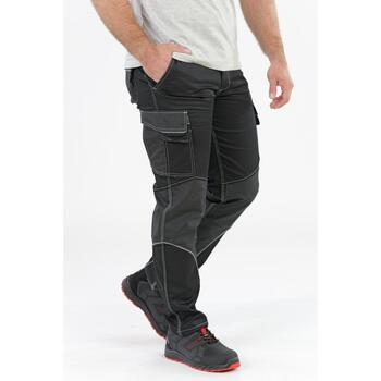Yato Рабочие брюки YT-79444, XXL, 196-204 см, 98-102 см, 240 г/м², 64% полиэстер, 34% хлопок, 2% эластан, 9 карманов, молния (YT-79444)