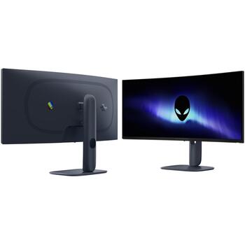 Dell Alienware AW3425DWM монитор, 3440 x 1440, 180 Гц, 1 мс, 400 кд/м², 2xHDMI, 100x100 VESA, 95% DCI-P3 (210-BQWL)