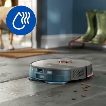 Philips робот-пылесос XU5000/10, мешок для пыли, 0.26 L, 66 дБ, Li-Ion 4800 мАч, 200 мин, Wi-Fi, 1.5 м шнур, 4 уровня всасывания (XU5000/10)