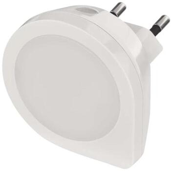 Emos LED ночник P3314, P3314, 53 × 53 × 60 мм, 0,2 Вт, 230 В/50 Гц, теплый белый, 5 лм, автоматический, фото датчик (P3314)