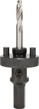 Bimet.caurumzāģu sešstūra adapters D 32-210 mm, Urbjmašīnām/skrūvgriežiem, triecienurbjmašīnām/triecienskrūvgriežiem SEŠSTŪRA ADAPTERS, 2609390034, BOSCH (2609390034)