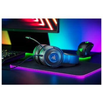 Razer spēļu austiņas Kraken V3 X RZ04-03750300-R3M1, 1.8 m, USB-A, 32 Ohm, 103 dB, 12-28000 Hz, 40 mm, melna (RZ04-03750300-R3M1)