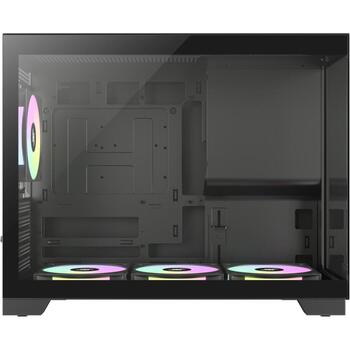Gamemax korpuss NEX C33 BK, Micro ATX, 5 paplašināšanas sloti, 1x3.5