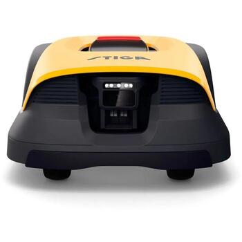 STIGA A 10V robotizēts zāles pļāvējs GPS RTK AI kamera bez vadiem līdz 1000m² 18cm 25.2V 2.5Ah 2850rpm 7 naglas 2R7111028/ST1 (2R7111028/ST1)