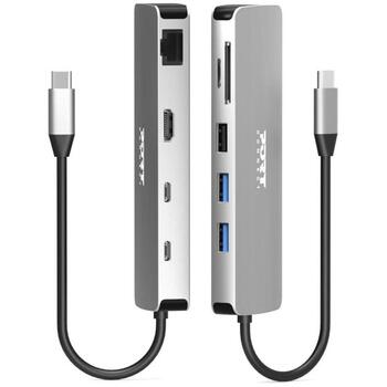 PORT DESIGNS Docking Type C 9 In 1 - 1 X 4K HDMI - Pd 85W - Retail Btoc Only | PORT CONNECT (900164)