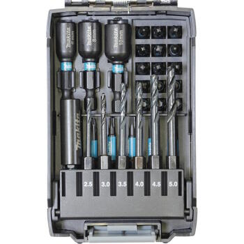 Makita Impact Black E-22866 31 gabalu urbju un bitiņu komplekts trieciena vadāmām skrūvgriežām 1/4