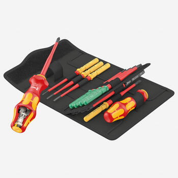 Wera 05006640001 Kraftform Kompakt Turbo i 1 набор, 16 шт., 1000В, 14Нм, изолированный, планетарная передача (05006640001)