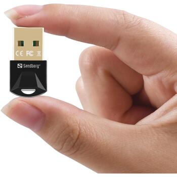 Sandberg Adapteris 134-34, Bluetooth 5.0, USB 2.0, 20m, 3,0 Mbps, 2,4 GHz, A2DP, HSP, vairāki savienojumi (134-34)