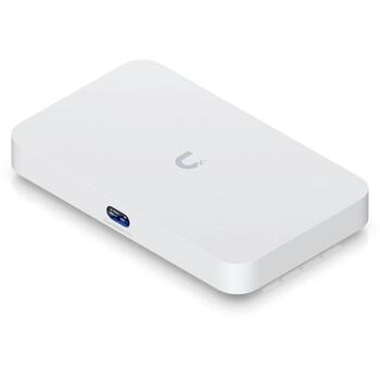 Ubiquiti Маршрутизатор UCG-Fiber, 10, 100, 1000, 2500, 10000 Mbit/s, 4x2.5GbE, 30W, 3GB RAM, белый цвет. (UCG-Fiber)