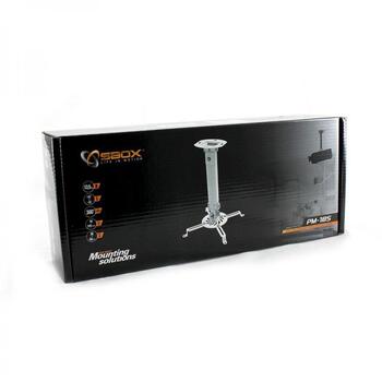 Sbox Крепление для проектора PM-18S, 13.5кг, регулировка высоты 380-580мм, поворот 360°, управление кабелем (PM-18S)