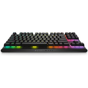 Dell Alienware Tenkeyless AW420K, 545-BBDY, CHERRY MX Red, USB, AlienFX RGB, 16,8 миллиона цветов, программируемые клавиши (545-BBDY)