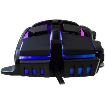 Baracuda Игровая мышь BGM-071 PIRANHA-B, 7200 DPI, 7 кнопок, 1.5m кабель, RGB подсветка (PIRANHA-B)