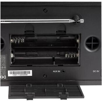 Denver Радиоприемник DAB-18 111111000510, 2x2W, Bluetooth, LCD, Будильник, 230V, 4xC батареи (111111000510)
