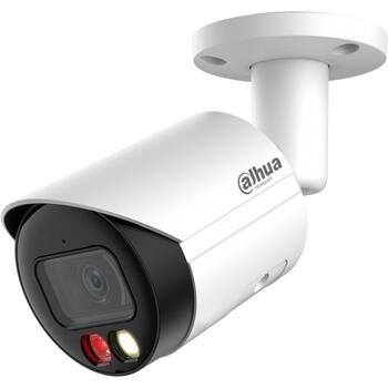 Dahua IPC-HFW2849S-S-IL-0280B сетевой камера, 8 МП, 3840 x 2160, 20 fps, ИК/Белый LED, 30 м, IP67, 256 ГБ Micro SD карта (IPC-HFW2849S-S-IL-0280B)