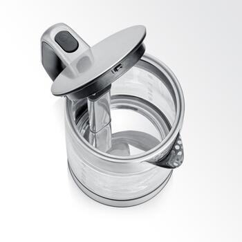 Severin Чайник WK 3422, 3000 W, 2.013 kg, 40-100°C, 360° поворот, скрытый нагревательный элемент, LED подсветка (WK 3422)