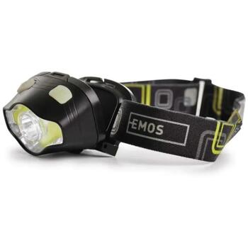Emos Фонарь P3536, 220 лм, 100 м, 3x AAA, ABS пластик, IP43, 7 режимов, люминесцентный переключатель (P3536)