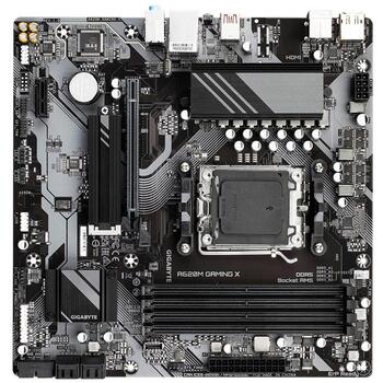 GIGABYTE A620M GAMING X mātesplate, A620M GAMING X, 8+2+1 fāzes VRM, līdz 8000MHz DDR5, 1xPCIe 4.0 M.2, GbE LAN, USB 3.2 Gen 2 (A620M GAMING X)