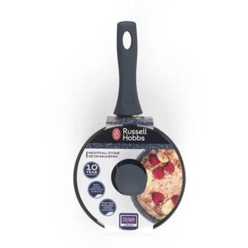 Russell Hobbs Кастрюля RH008461EU7, 20см, алюминий, с крышкой, антипригарное, электрическая, индукционная (RH008461EU7)
