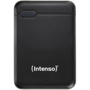 Intenso Power Bank 7313520 5000 мАч, Li-Poly, 2x 5В-2.1А, USB-A, USB-C, microUSB, черный (7313520)