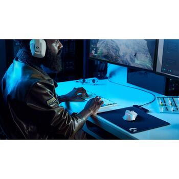 Logitech USB datorpele G502 X PLUS 910-006171, 25600 DPI, 13 pogas, akumulators, RGB apgaismojums, ergonomisks dizains (910-006171)