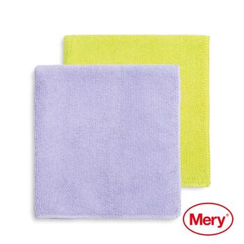 Mery Mikrošķiedru lupatiņas 050954, 2gb, 38x36cm, 80% poliesters, 20% poliamīds, superabsorbējošas (050954)