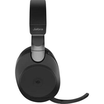 Jabra Наушники Evolve2 85 Link380a 28599-999-999, 30м, Стерео, 117дБ, Bluetooth, Microsoft Teams, сертифицировано TCO (28599-999-999)