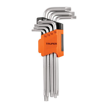 TORX skrūvgriežu komplekts L-veida (7gab.) 15553 TORX-7L TRUPER (TORX-7L)