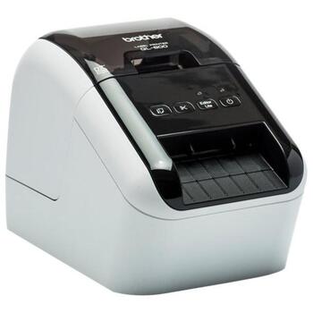 Принтер этикеток Brother QL-800, 300 x 600 DPI, 148 мм/сек, USB 2.0, прямая термопечать, автоматический резак, лента DK (QL-800)