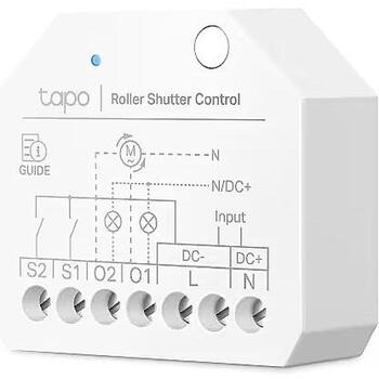 TP-Link viedais komutācijas modulis Tapo S112, 2400 MHz, 7 kanāli, AC, 150 W, 50/60 Hz, balts, Bluetooth, SmartThings (Tapo S112)